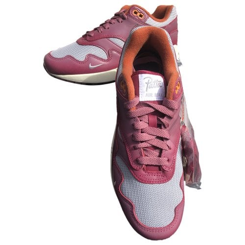 Pre-owned Nike Air Max 1 Trainers In Pink