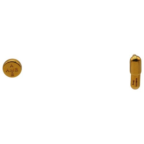 Pre-owned Ambush Earrings In Gold
