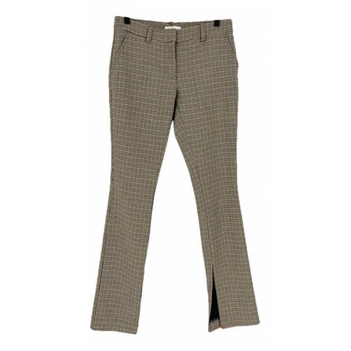 Pre-owned A.l.c Trousers In Brown