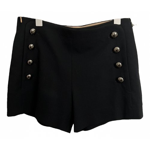Pre-owned Chloé Wool Shorts In Black
