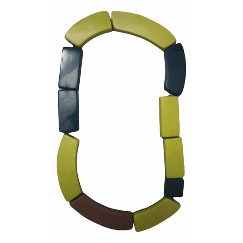 Pre-owned Marni Necklace In Green