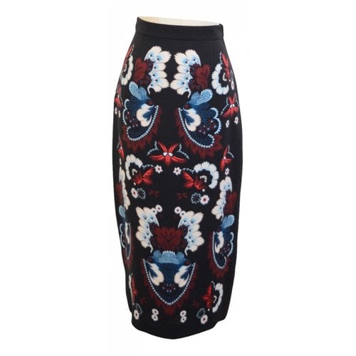 Pre-owned A.l.c Silk Mid-length Skirt In Multicolour