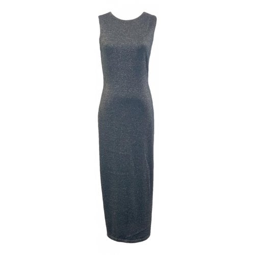 Pre-owned Chanel Cashmere Maxi Dress In Black