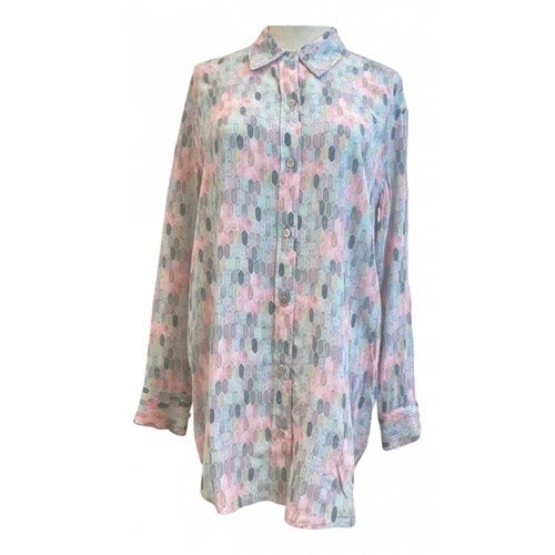 Pre-owned Equipment Silk Blouse In Multicolour
