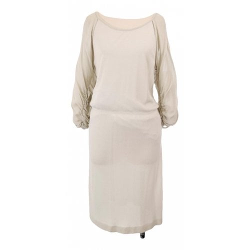 Pre-owned Fendi Mid-length Dress In Grey