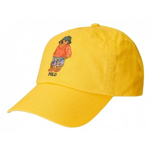 Pre-owned Polo Ralph Lauren Hat In Yellow