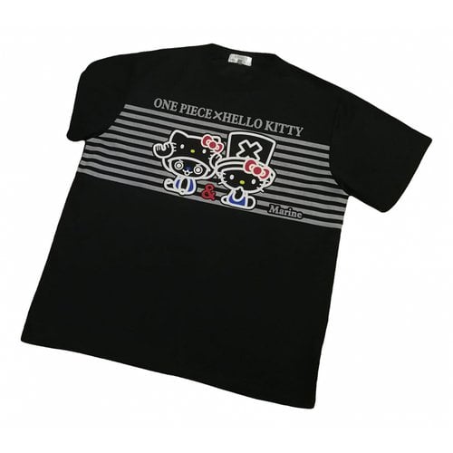 Pre-owned Hello Kitty T-shirt In Black