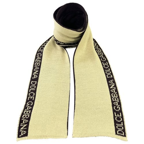 Pre-owned Dolce & Gabbana Wool Scarf & Pocket Square In Other