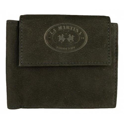 Pre-owned La Martina Leather Small Bag In Black