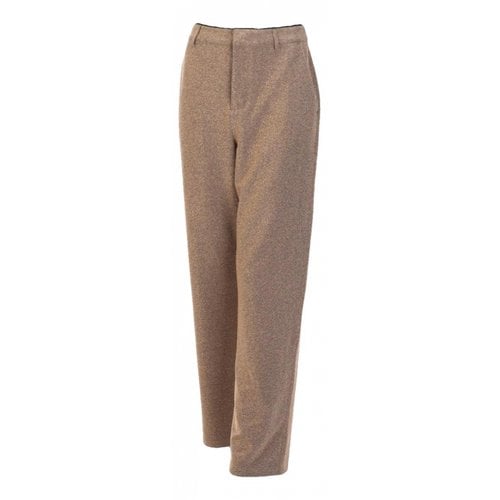 Pre-owned Scotch & Soda Trousers In Brown