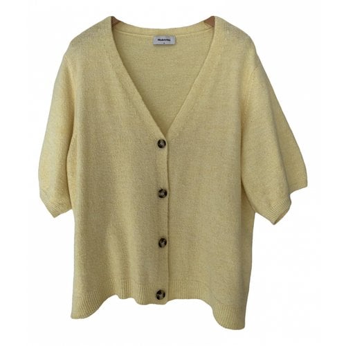 Pre-owned Modstrom Cardigan In Yellow