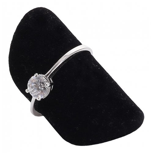 Pre-owned Maison Margiela Ring In Silver