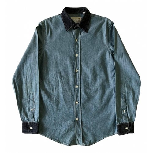 Pre-owned Maison Margiela Shirt In Blue