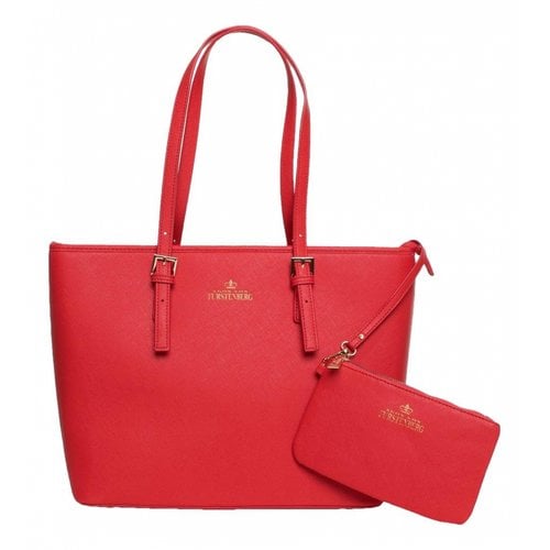 Pre-owned Diane Von Furstenberg Handbag In Red