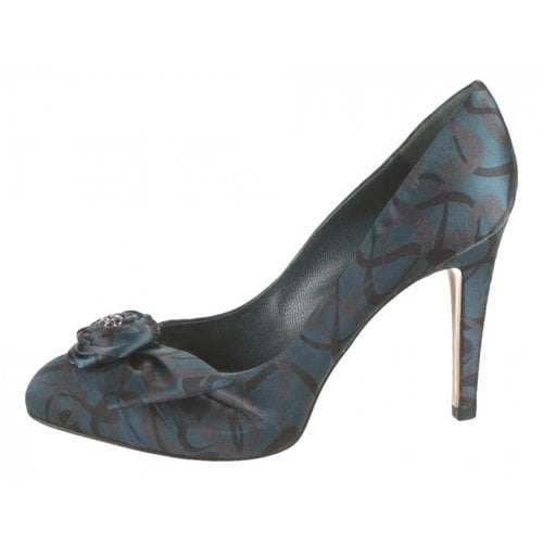 Pre-owned Gianvito Rossi Leather Heels In Blue