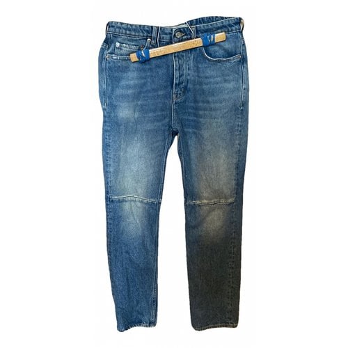 Pre-owned Golden Goose Slim Jeans In Blue