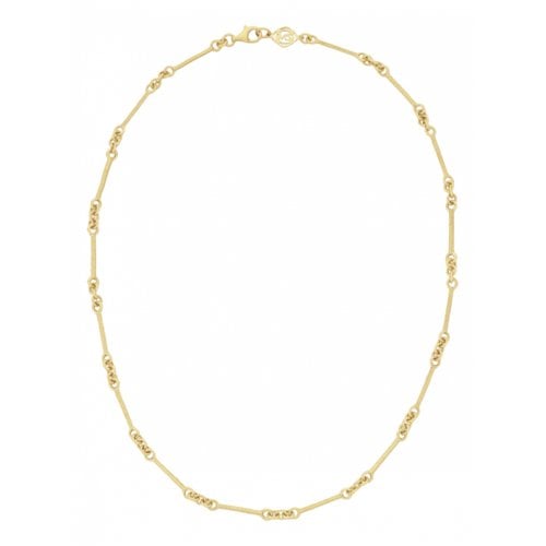 Pre-owned Zoe And Morgan Necklace In Gold
