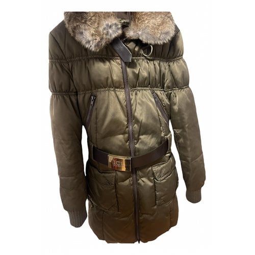 Pre-owned Iceberg Puffer In Brown