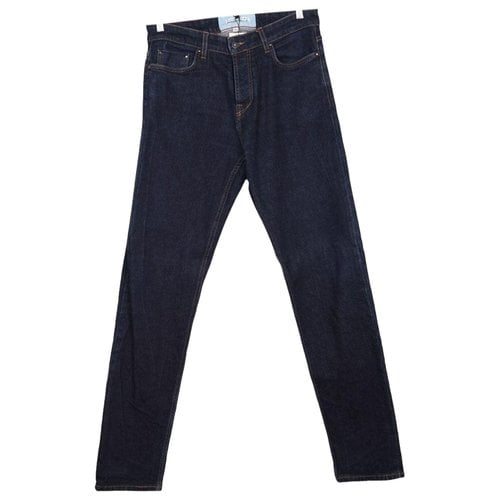 Pre-owned Homecore Straight Jeans In Blue