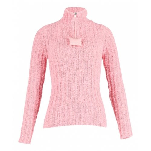 Pre-owned Moncler Cardigan In Pink