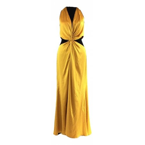 Pre-owned Reformation Silk Maxi Dress In Other
