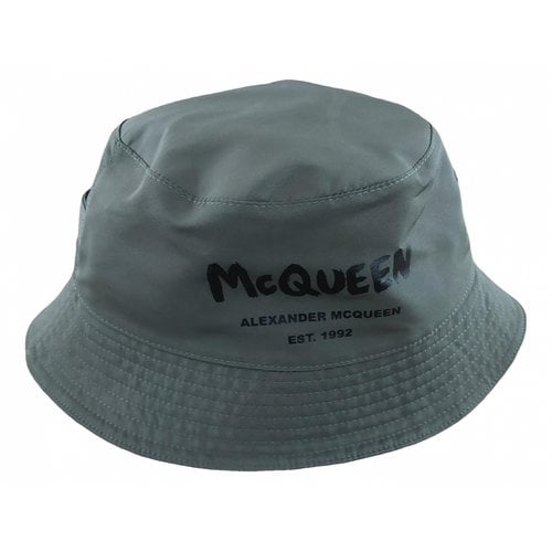 Pre-owned Alexander Mcqueen Hat In Green