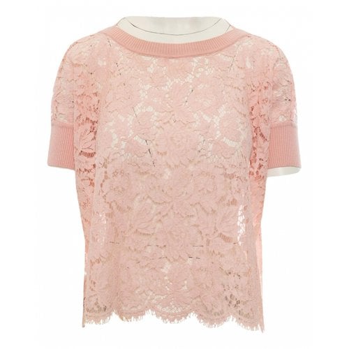 Pre-owned Valentino Blouse In Pink