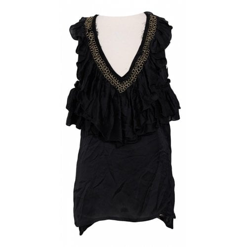 Pre-owned Givenchy Silk Blouse In Black