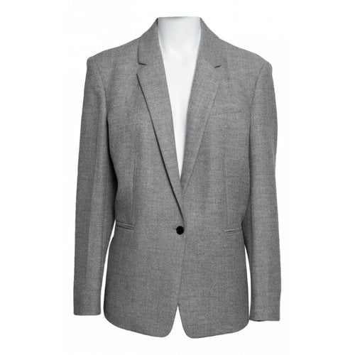 Pre-owned Joseph Wool Jacket In Grey