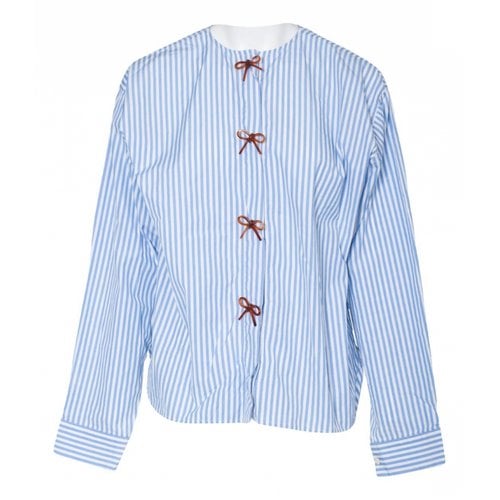 Pre-owned Jw Anderson Blouse In Blue