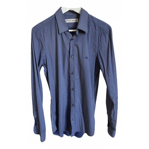 Pre-owned Etro Shirt In Navy