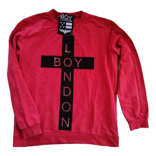 Pre-owned Boy London Sweatshirt In Red