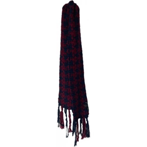 Pre-owned Etro Wool Scarf In Blue