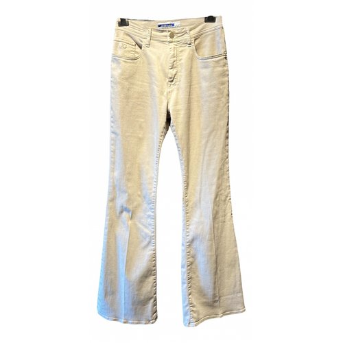 Pre-owned Jacob Cohen Jeans In Beige