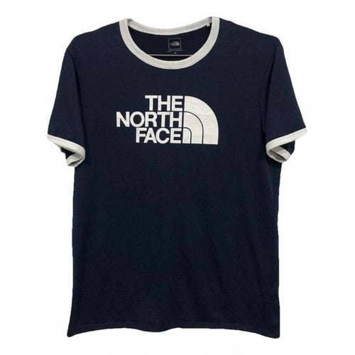 Pre-owned The North Face T-shirt In Navy