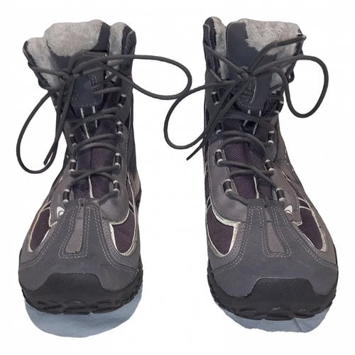Pre-owned Salomon Snow Boots In Grey