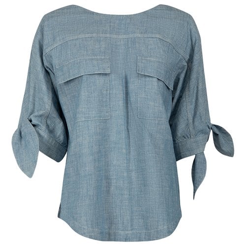 Pre-owned Chloé Top In Blue