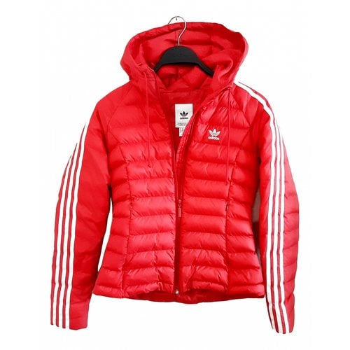 Pre-owned Adidas Originals Puffer In Red