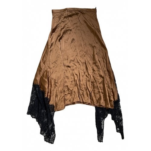 Pre-owned Christopher Kane Mid-length Skirt In Brown