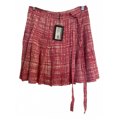 Pre-owned Prada Mini Skirt In Pink