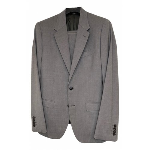Pre-owned Dolce & Gabbana Wool Suit In Grey