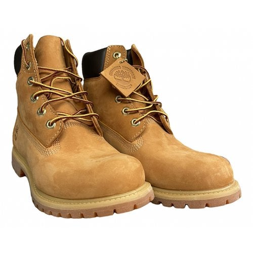 Pre-owned Timberland Leather Boots In Other