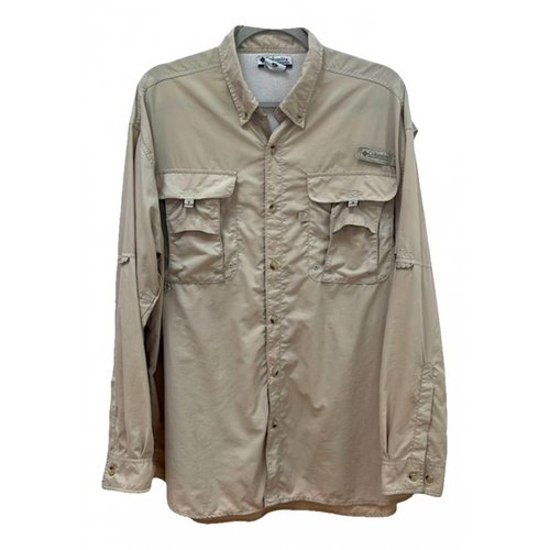 Pre-owned Columbia Shirt In Beige