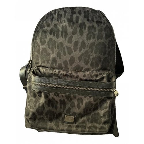 Pre-owned Dolce & Gabbana Cloth Backpack In Multicolour