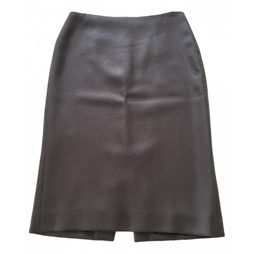 Pre-owned Seventy Wool Skirt Suit In Brown