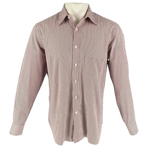 Pre-owned Brioni Shirt In Red