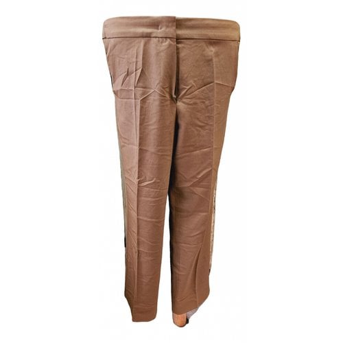 Pre-owned Max Mara Atelier Wool Trousers In Other