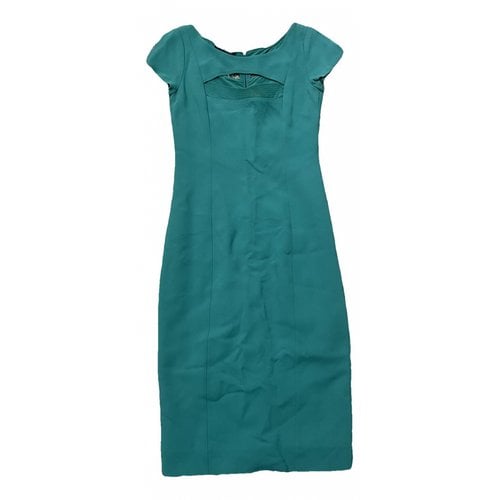 Pre-owned Narciso Rodriguez Mid-length Dress In Green