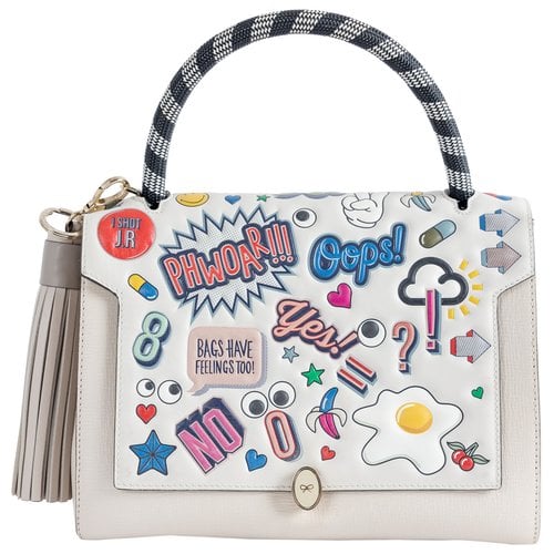 Pre-owned Anya Hindmarch Leather Handbag In Multicolour