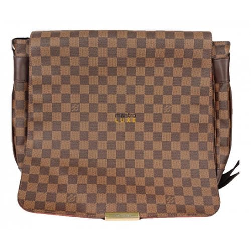 Pre-owned Louis Vuitton Bastille Bag In Brown